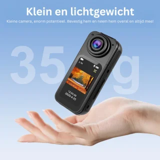 MRKLOOS Bodycam Action Cam Zwart