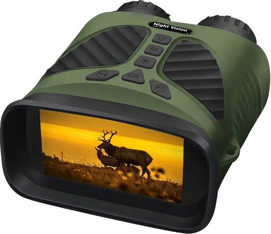 Nachtkijker 10x Optisch 8x Digitaal met IR en 32GB Geheugen