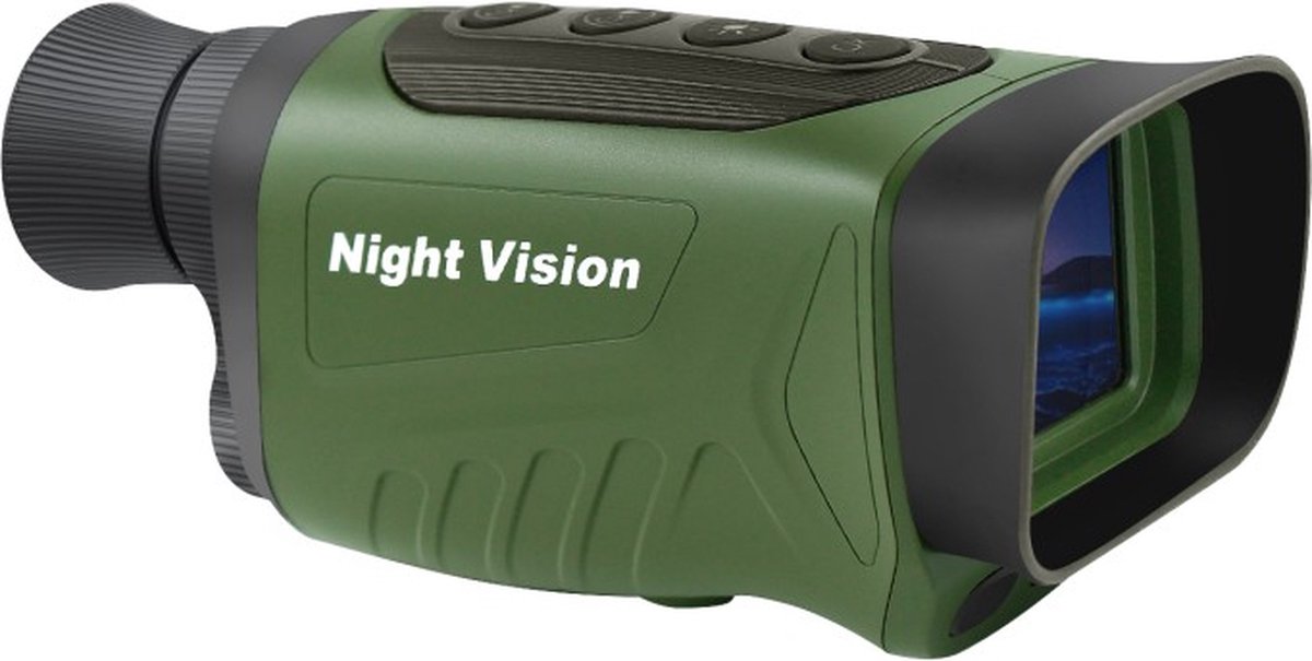 Nachtkijker 2 Inch Scherm 6x Optische Zoom incl. Beschermhoes en Kaartlezer