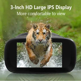 Nachtkijker FullHD camera met 10x optische zoom en 32GB geheugen