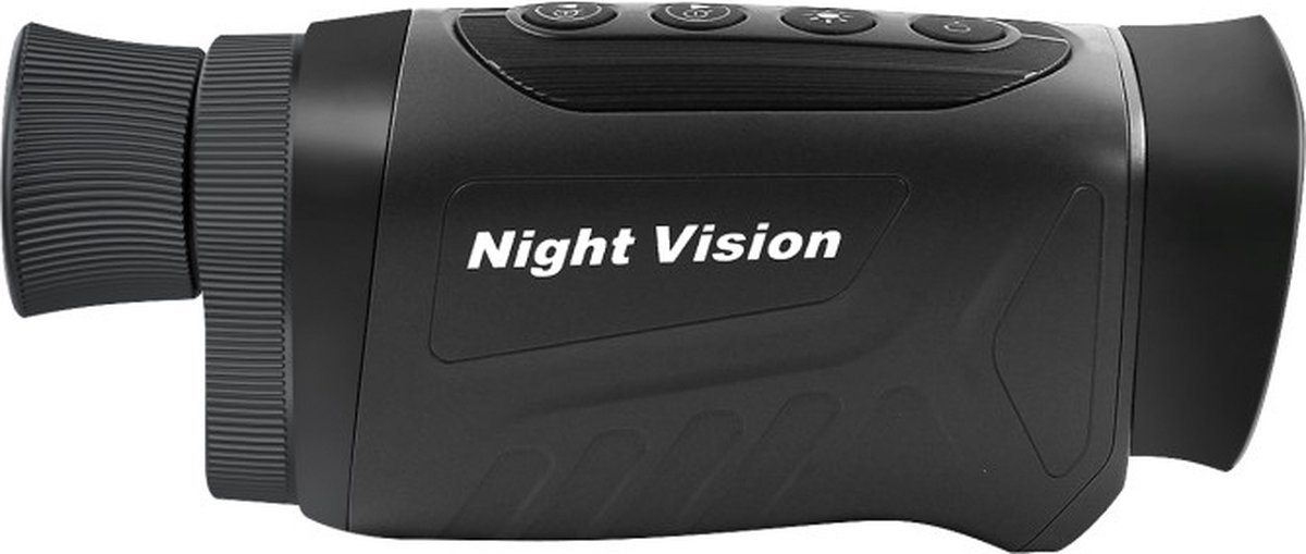 Nachtkijker met infrarood 2 Inch scherm 6x optische zoom inclusief beschermhoes en kaartlezer