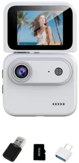 NAXSIR Mini actiecamera 4K Sportcamera