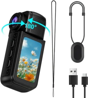 NBAP® Bodycam Actioncam Zwart