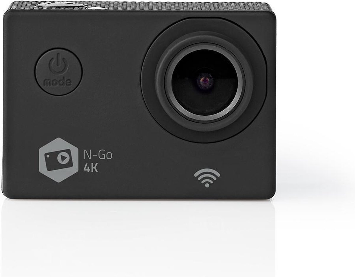 Nedis Action Cam 4K 16MP Zwart