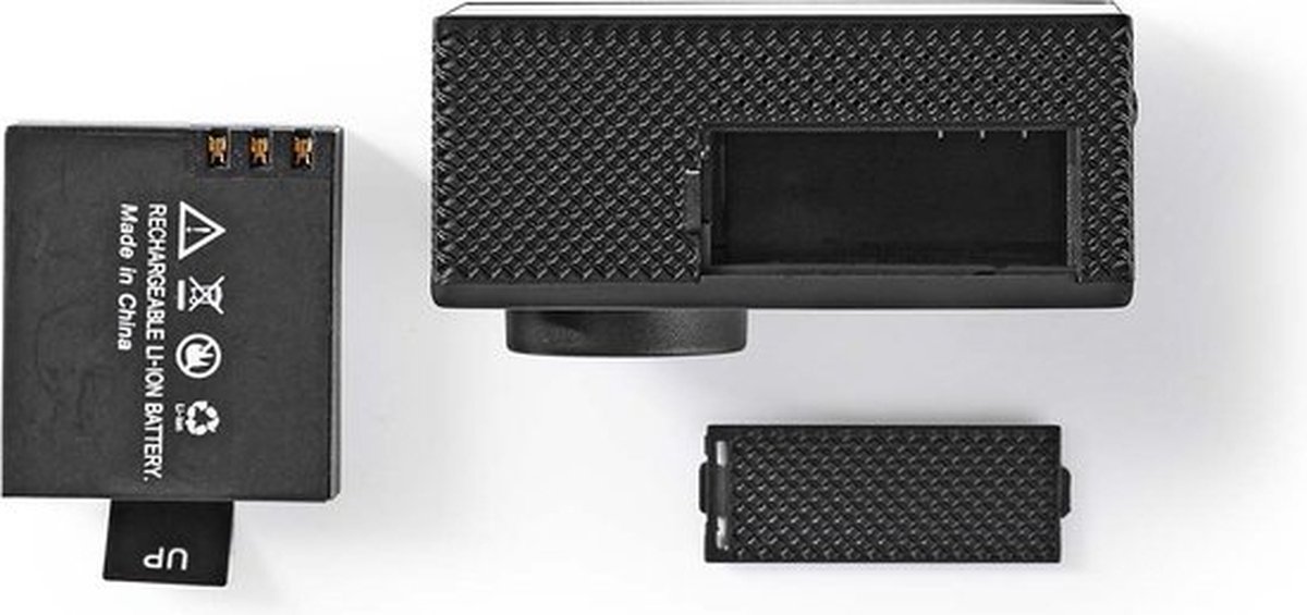 Nedis Action Cam 4K 16MP Zwart
