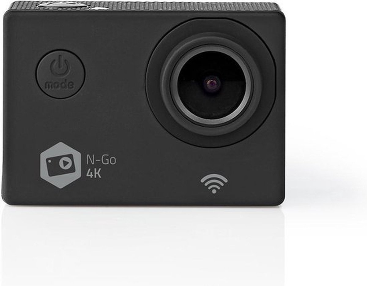 Nedis Action Cam 4K 16MP Zwart