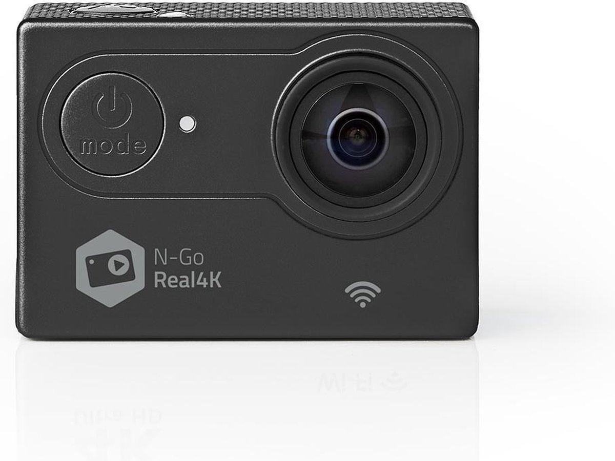 Nedis Action Cam 4K 16MP Zwart