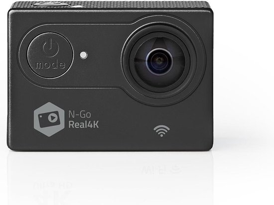 Nedis Action Cam 4K 16MP Zwart