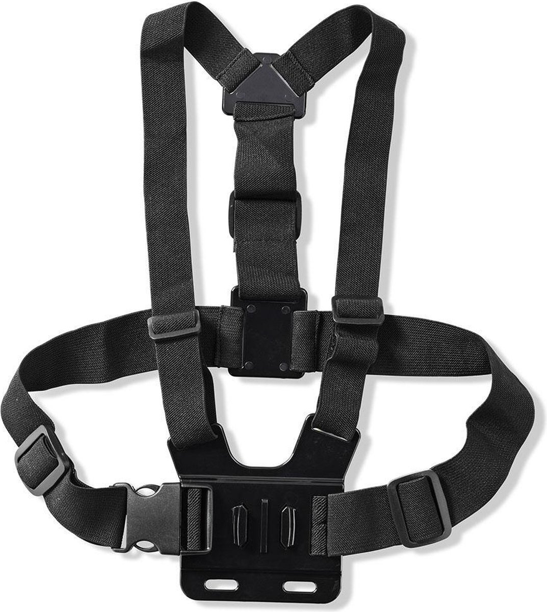 Nedis Action Cam Borstband Zwart