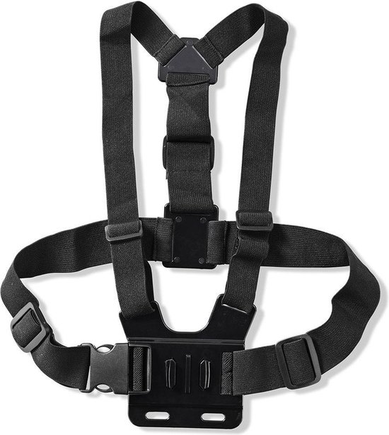 Nedis Action Cam Borstband Zwart