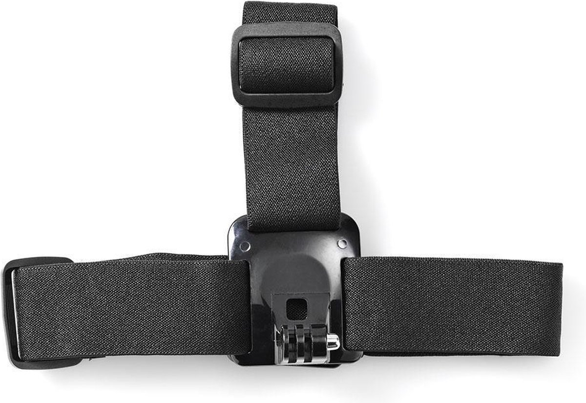 Nedis Action Cam Hoofdband Zwart