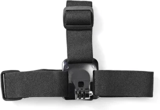 Nedis Action Cam Hoofdband Zwart