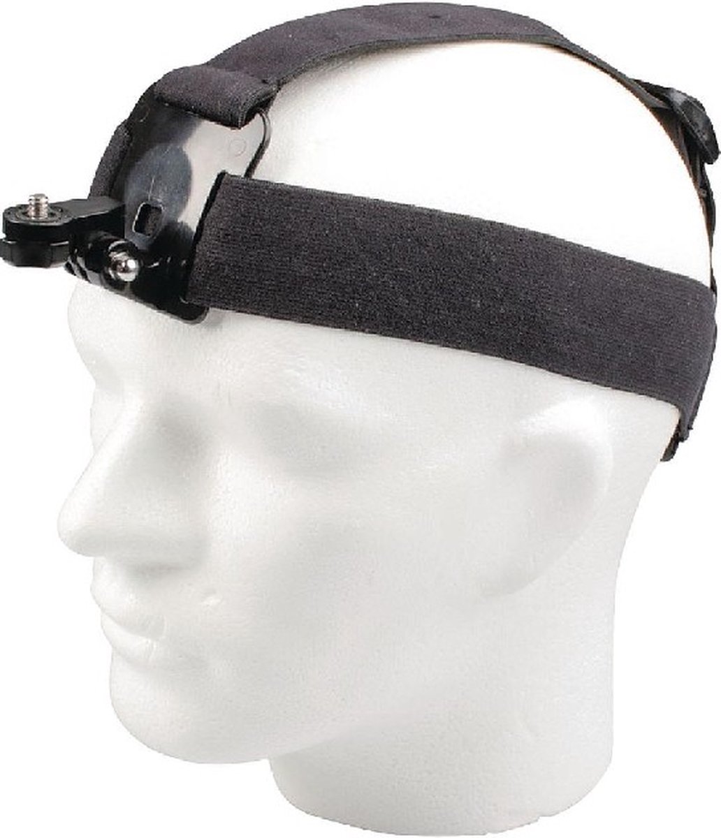 Nedis Action Cam Hoofdband Zwart