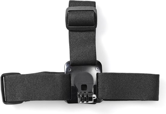 Nedis Action Cam Hoofdband Zwart