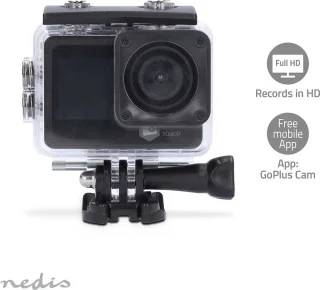 Nedis Action Camera 1080P 12MP Wi-Fi