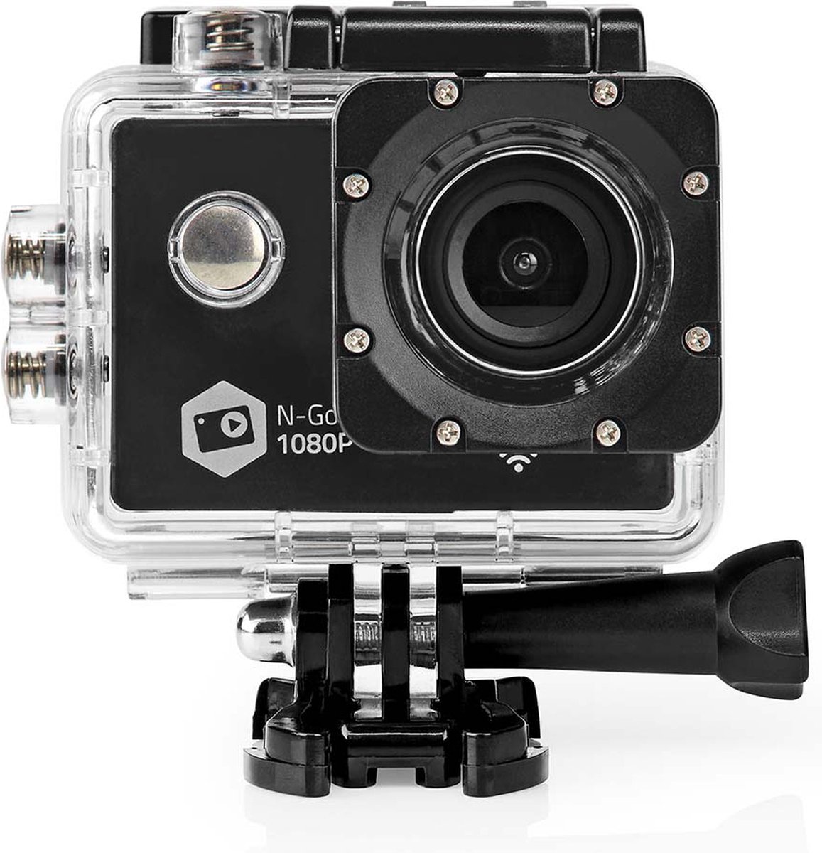 Nedis Action Camera 1080p 12MP WiFi Waterdicht 30M