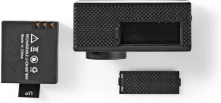 Nedis Action Camera 1080p 12MP WiFi Waterdicht 30M