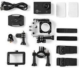Nedis Action Camera 1080p 12MP WiFi Waterdicht 30M