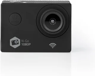 Nedis Action Camera 1080p 12MP WiFi Waterdicht 30M