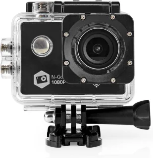 Nedis Action Camera 1080p 12MP WiFi Waterdicht 30M