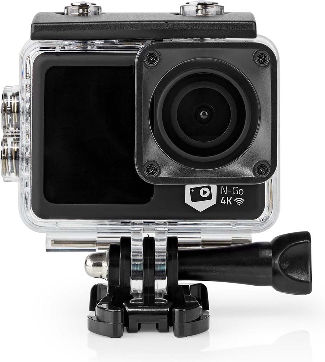Nedis Action Camera 4K 16MP Dual Screen WiFi