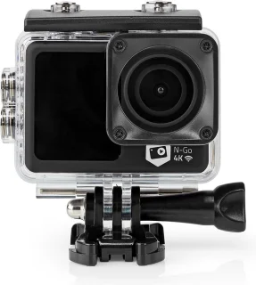 Nedis Action Camera 4K 16MP Dual Screen WiFi