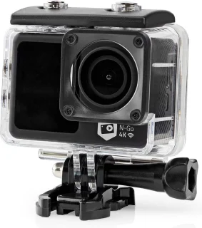 Nedis Action Camera 4K 16MP Dual Screen WiFi