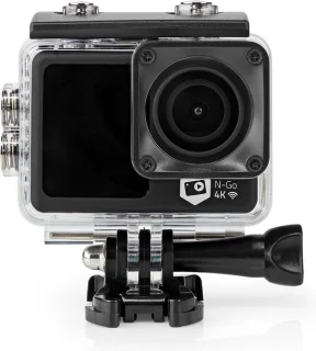 Nedis Action Camera 4K 16MP Dual Screen WiFi