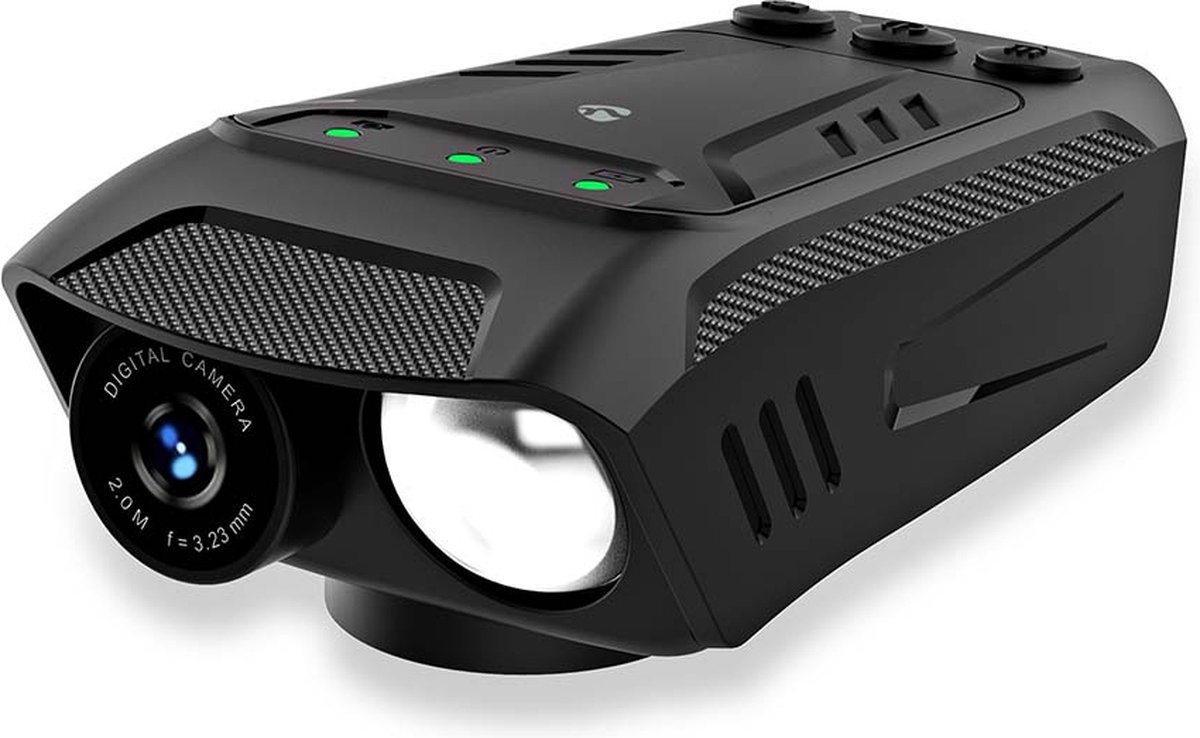 Nedis Fietscamera 2MP 1080p Zwart