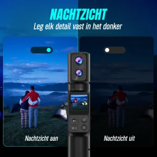 Nexino® Pocket Camera 6K - Action & Vlogcamera