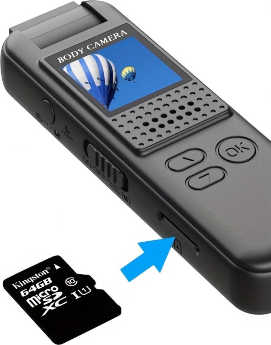 Nivard Bodycam Politie Chest Camera HD