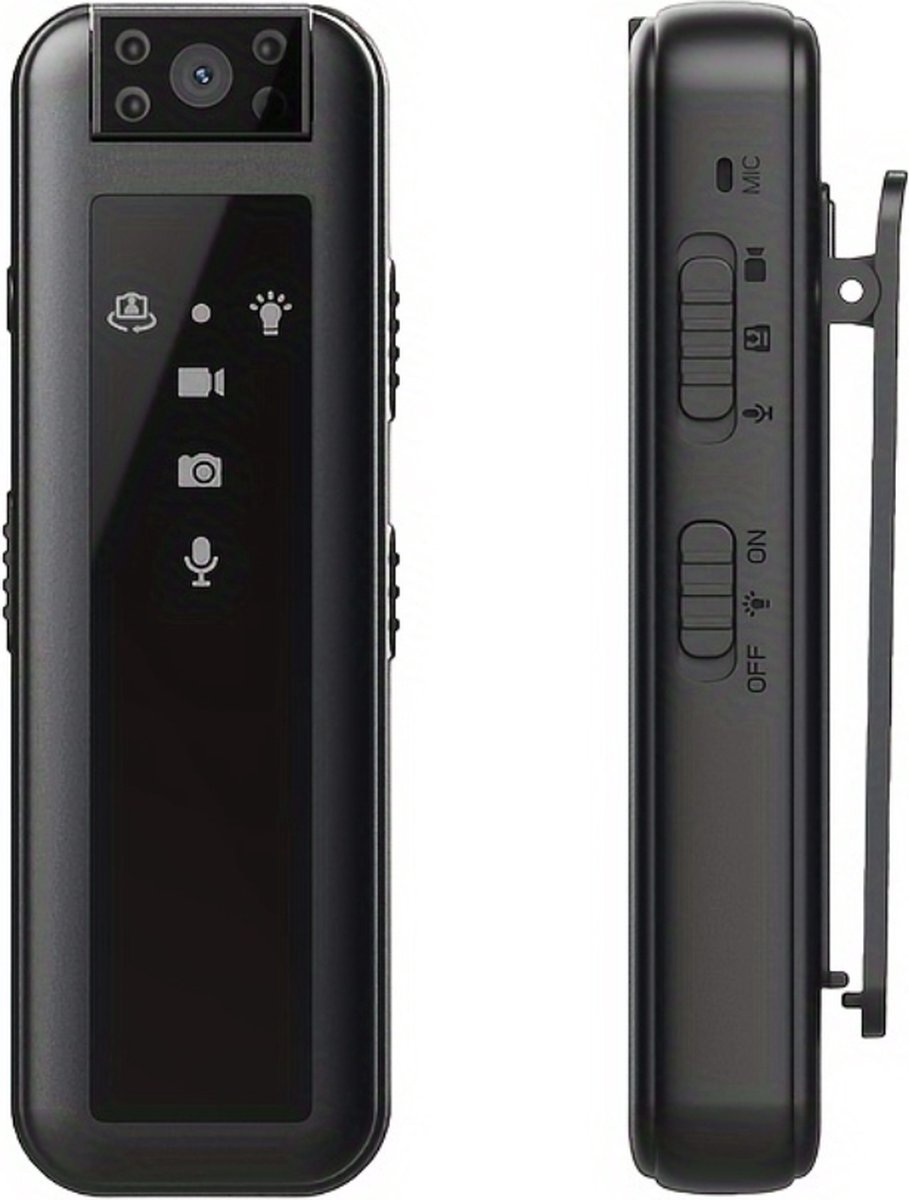 Nivard Bodycam Politie Chest Camera HD