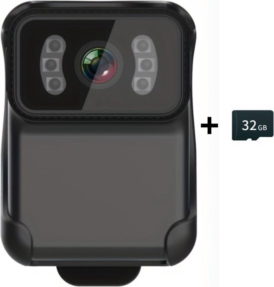 Nivard Bodycam Politie HD 32GB