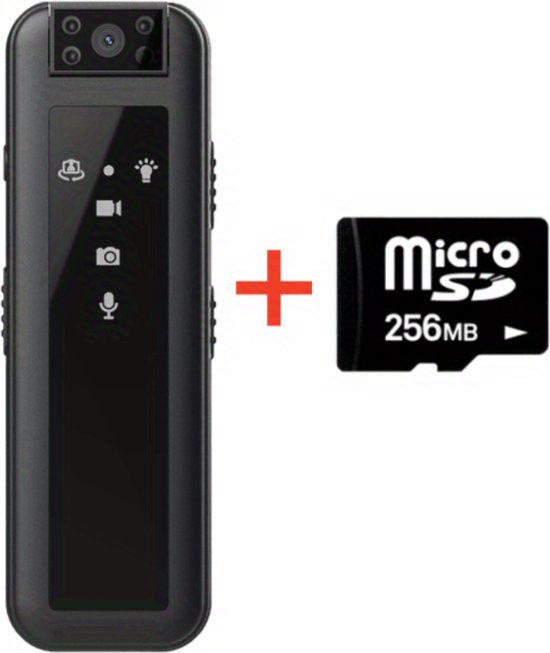 Nivard Chest Camera HD 256GB Bodycam