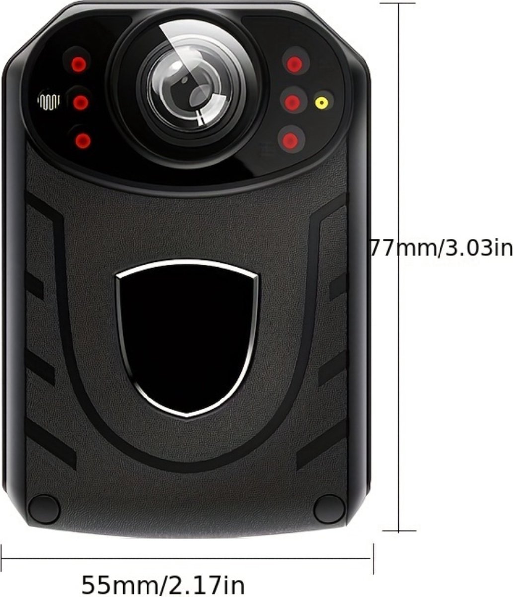 Nivard Spy Cam Bodycam HD 128GB