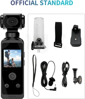 NovaWare 4K Pocket Camera Actie Camera Mini 32GB