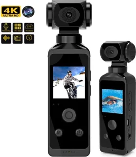 NovaWare 4K Pocket Camera Actie Camera Mini 32GB