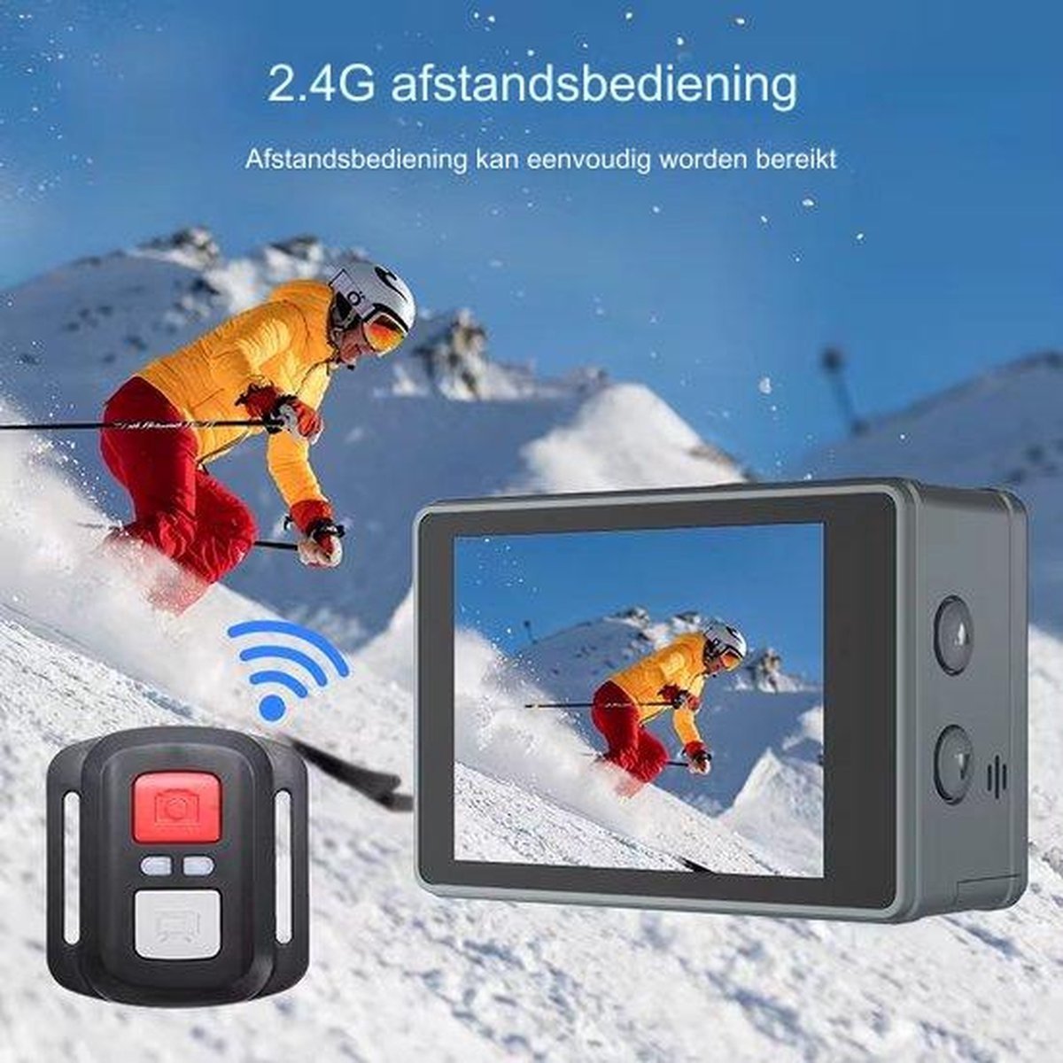 NovaWare Action Camera 5K Ultra 4K 24MP