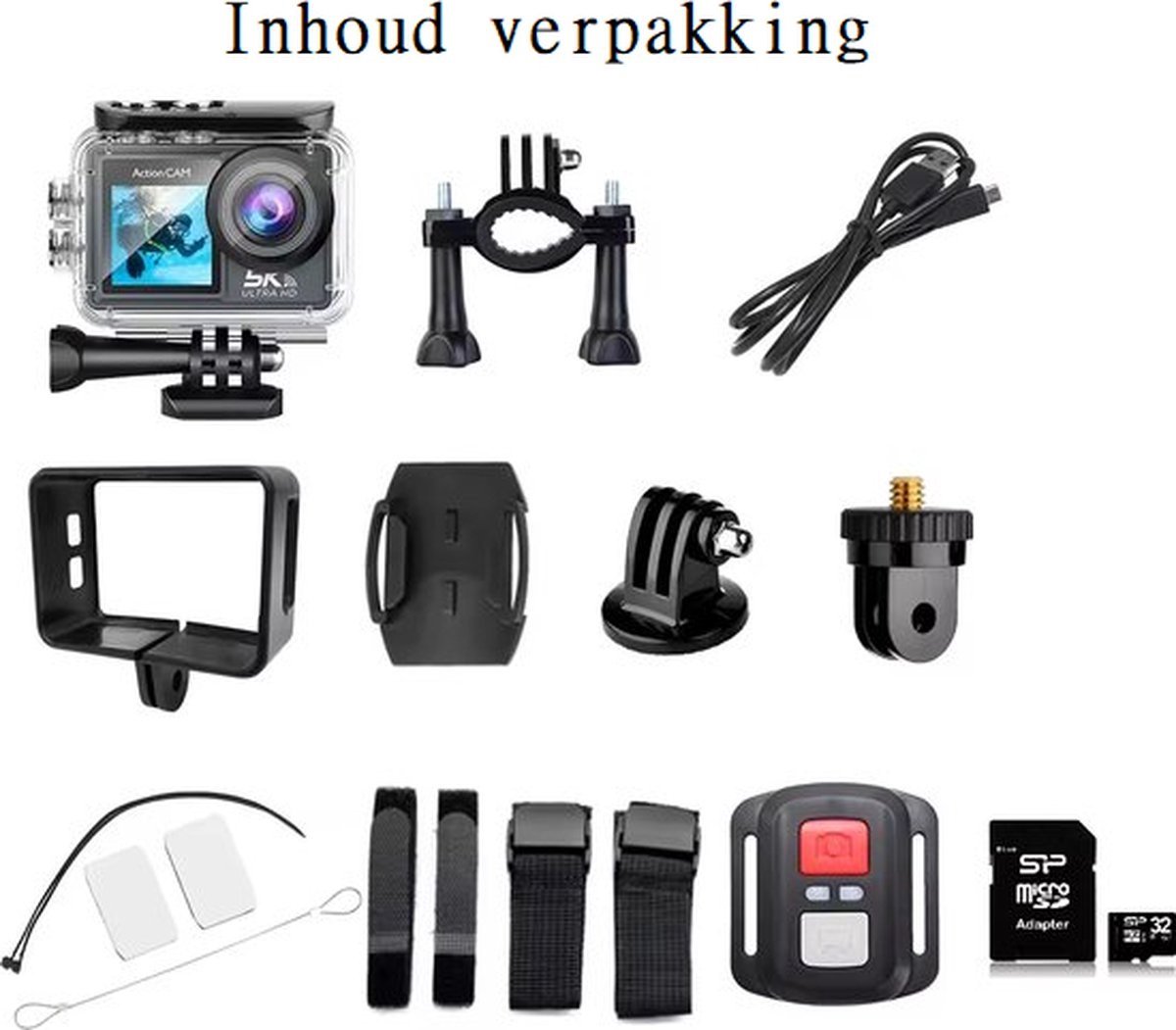 NovaWare Action Camera 5K Ultra 4K 24MP