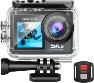 NovaWare Action Camera 5K Ultra 4K 24MP