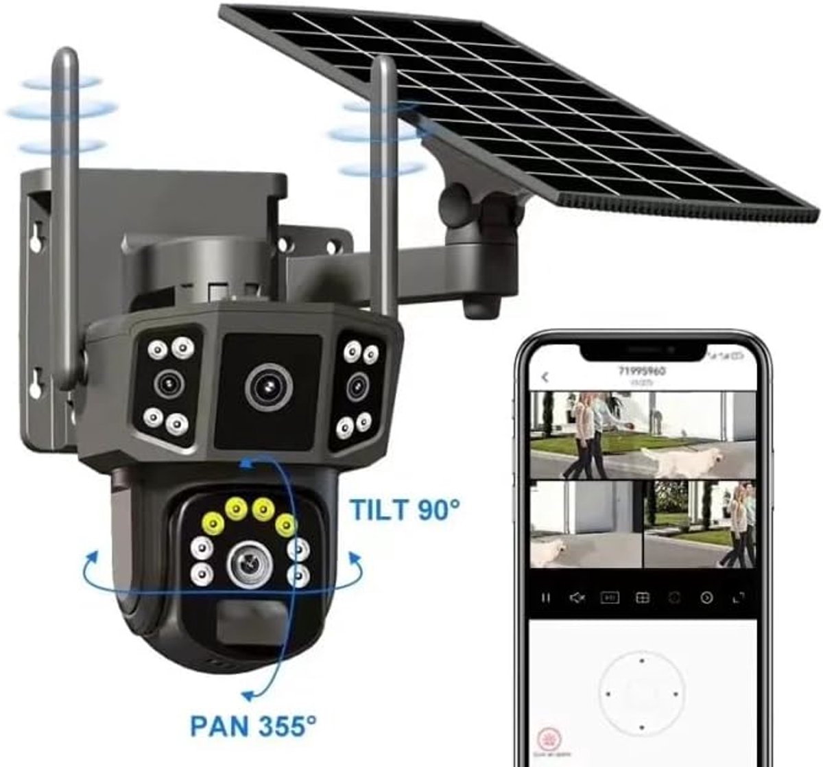 O-KAM 3915 4G Dual Lens Camera 6MP