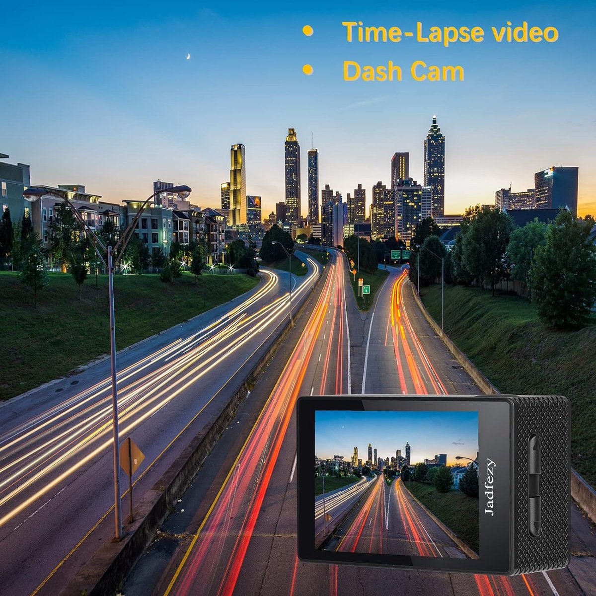 Onderwatercamera 12 MP Ultra HD 1080p Zwart