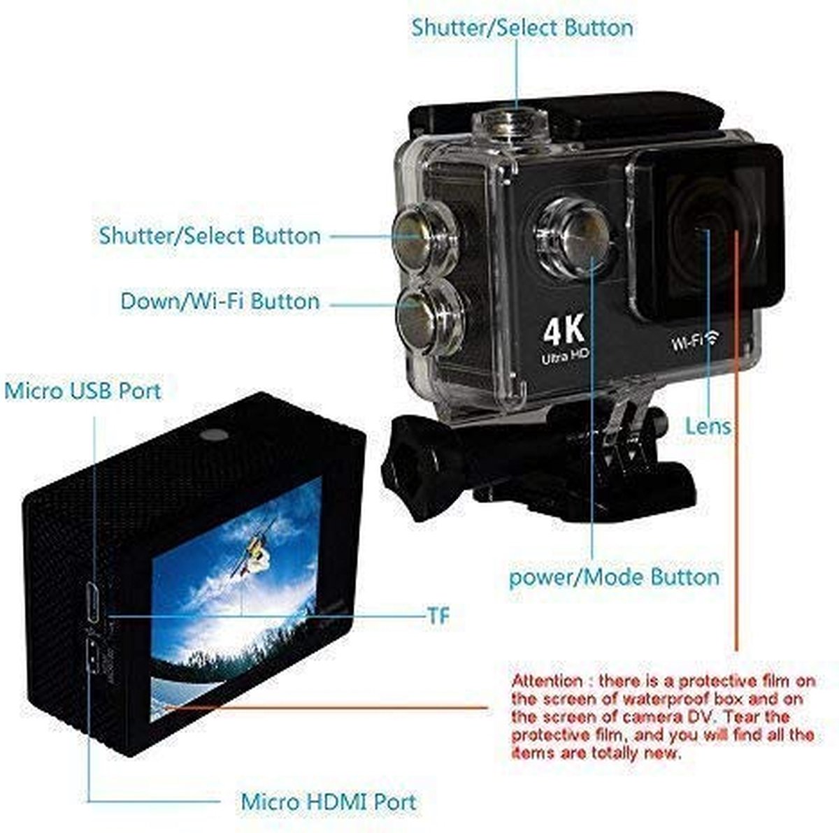 Wat vinden we goed aan de Onderwatercamera Snorkel en Duik