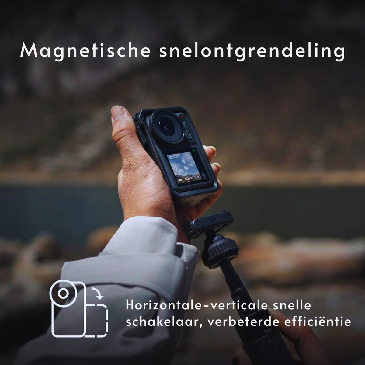 Osmo Action 4 Standaard Combo Actioncamera