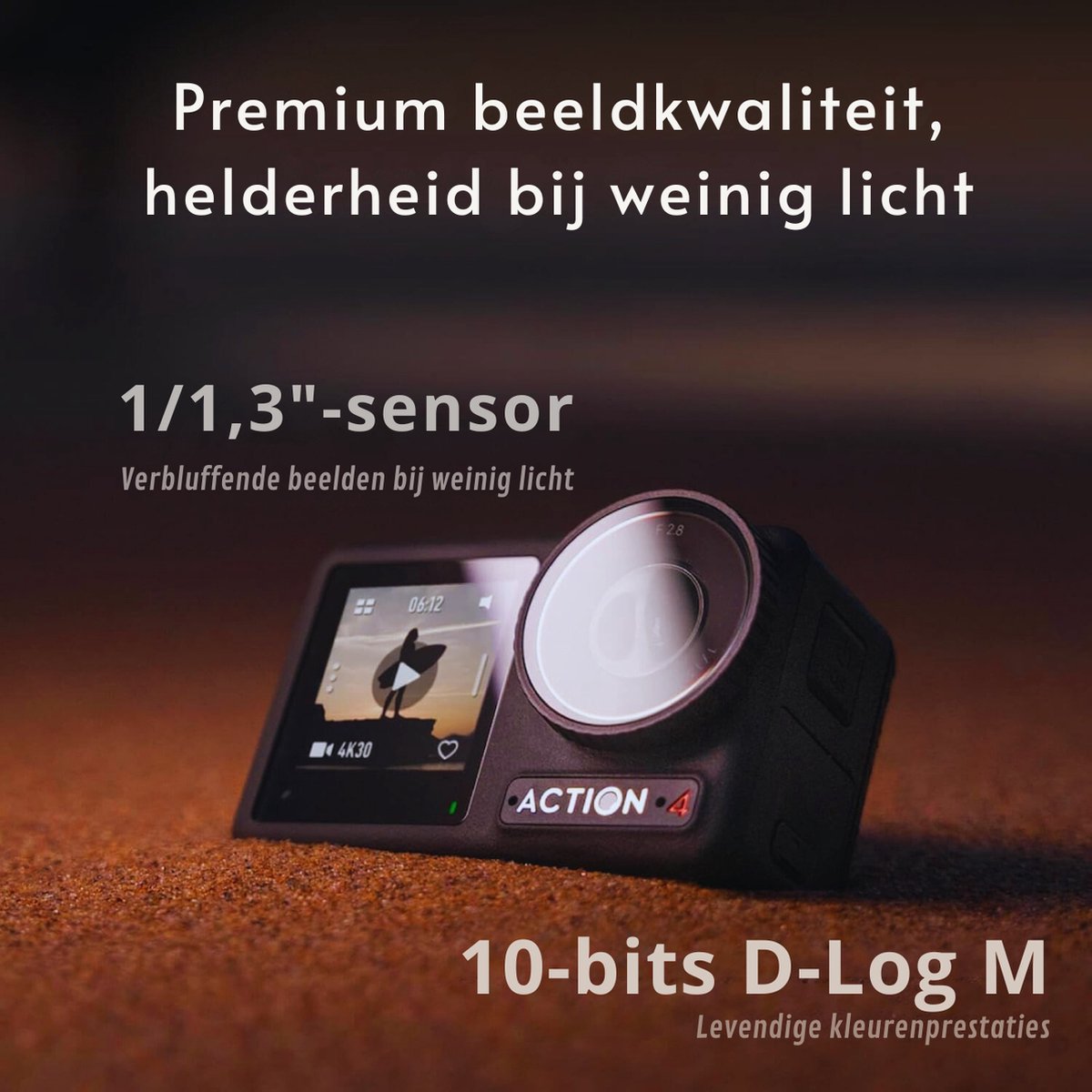 Osmo Action 4 Standaard Combo Actioncamera