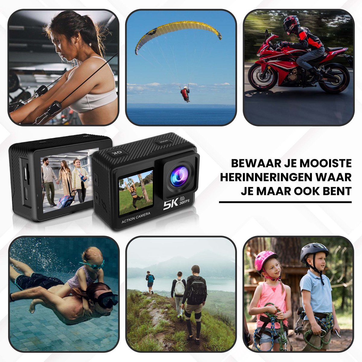 Outbee Action Camera 5K