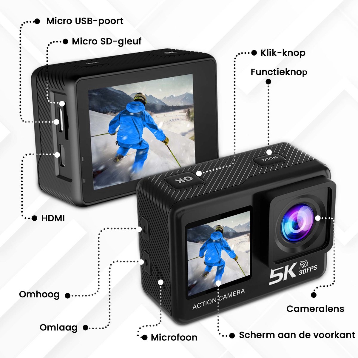 Outbee Action Camera 5K