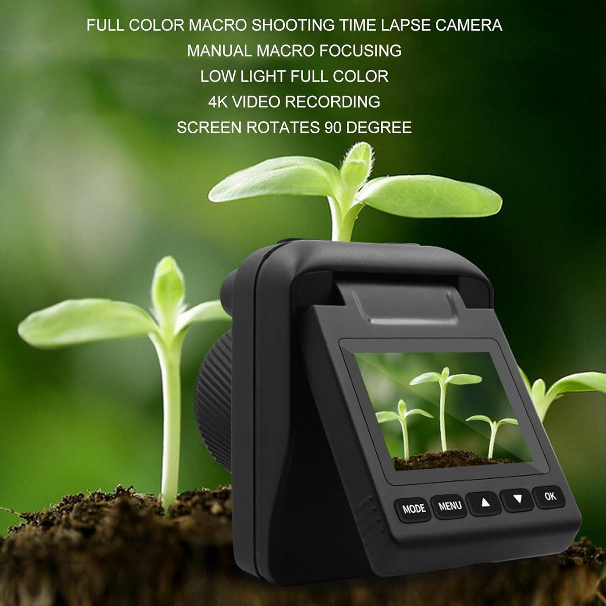 Wat vinden we goed aan de Outdoor Constructie 4K 32MP Timelapse Camera met 20 Inch LCD