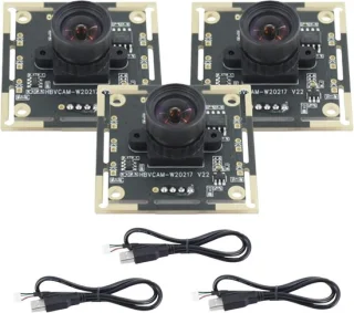 OV9732 camera module 3-delig met 100 graden beeldhoek en 2 meter kabel