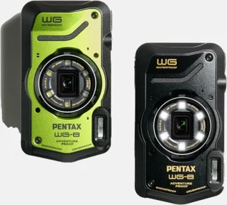 Pentax WG-8 compactcamera groen